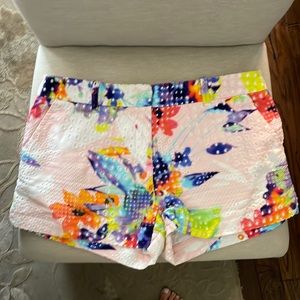 Trina Turk eyelet shorts. Size 12